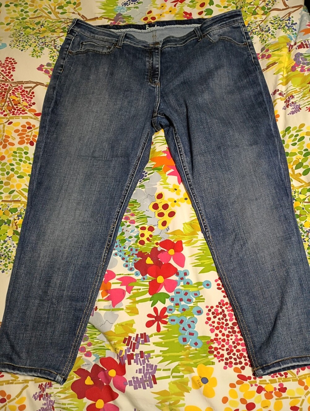 Boden Cropped Length Jeans Size 16 See Measurements